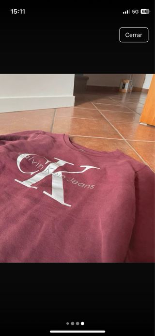Sudadera CK Jeans - morada