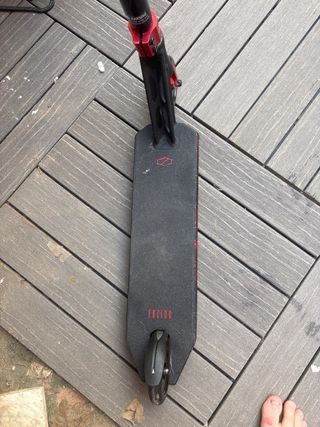 Scooter Stunt - Negro/Rojo