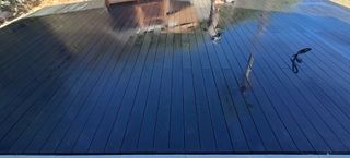 Composite decking flooring. tarima externo