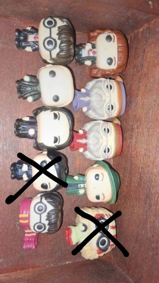 10 Funko Pop! Harry Potter 2 euros cada uno