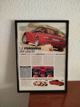BMW Z3M Roadster cuadro publicidad original