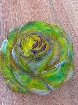 Rosa ornamentale verde