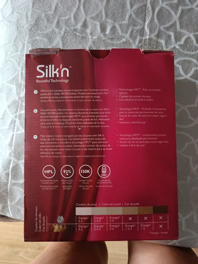Silk'n Glide - Depiladora Luz Pulsada