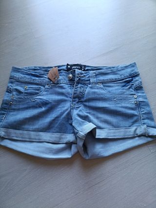 Shorts Blanco mujer, talla M