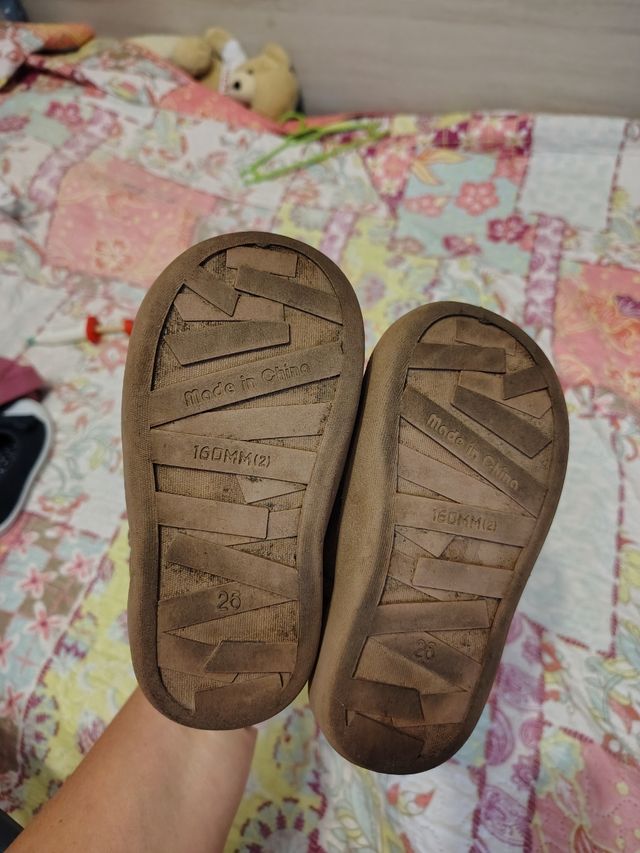 Botas de borreguillo talla 26