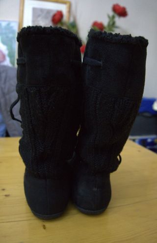 Botas negras mujer invierno