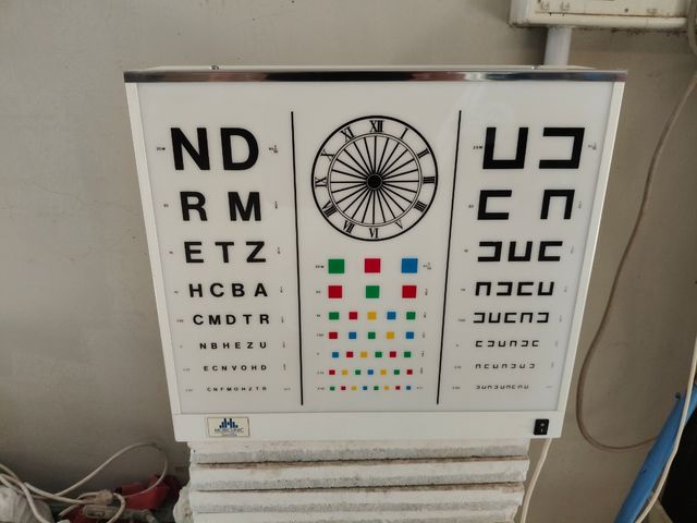 Optotipo MOBICLINIC - Oftalmología