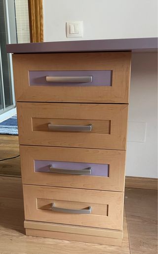 Conjunto de muebles para dormitorio.