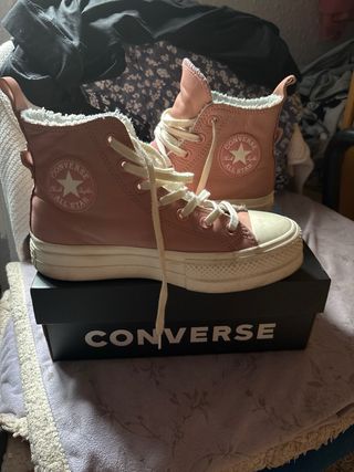 Converse plataforma varios colores