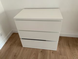 Cómoda Ikea 3 cajones blanca