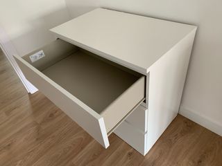 Cómoda Ikea 3 cajones blanca