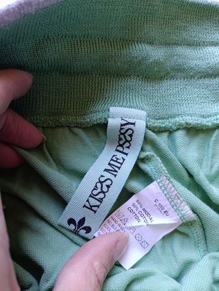 Shorts verdes mujer