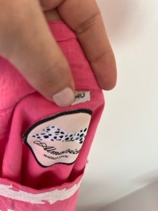 Vestito Almatrichi rosa - Cotone