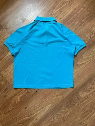 Polo azul Lacoste vintage streetwear retro