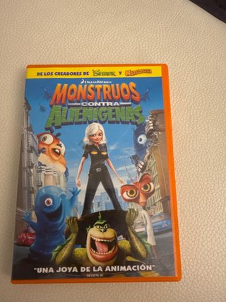 DVD Monsters vs Aliens (Español)