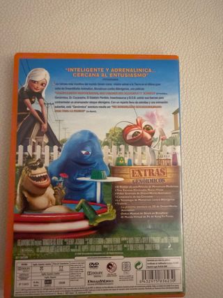 DVD Monsters vs Aliens (Español)