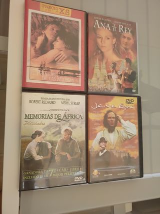 4 DVDs románticos: Ana y el Rey + más