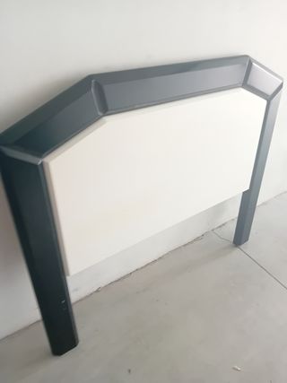 Cabeceros cama blanco-negro