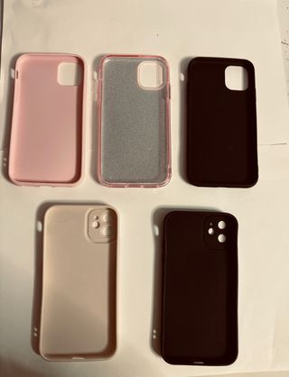 Custodie iPhone 11 (5 pezzi)