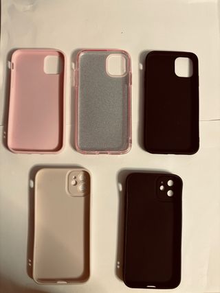 Custodie iPhone 11 (5 pezzi)