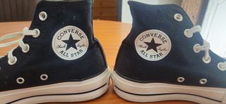 Converse negras altas