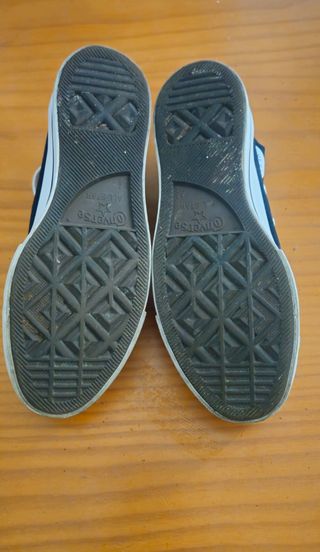 Converse negras altas