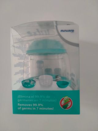 Esterilizador Portátil chupetes - tetinas Miniland
