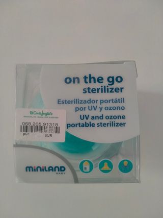 Esterilizador Portátil chupetes - tetinas Miniland