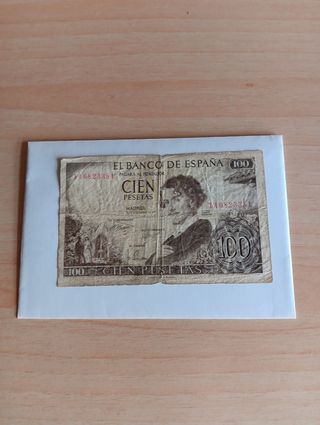 Billete 100 Ptas España 1965
