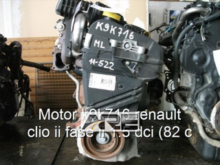 Motor k9k716 renault clio ii fase ii 1.5 d