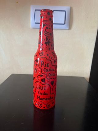 Botellas Decoradas Manualmente