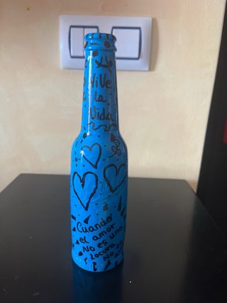 Botellas Decoradas Manualmente