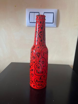 Botellas Decoradas Manualmente