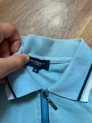Polo Burberry azul