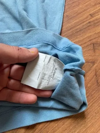 Polo Burberry azul