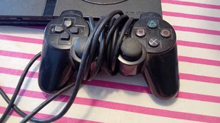 PS2 Slim (PlayStation 2) - 2 mandos