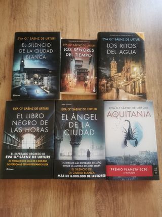 Libros Eva Sáenz de Urturi