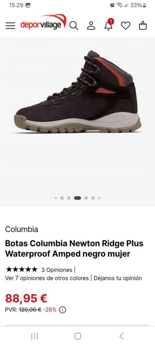 Botas Columbia Senderismo - Talla 42