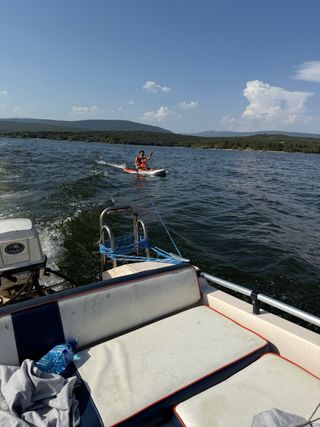 Barca motor Johnson 50cv Montmar.