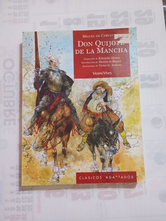 Don Quijote de La Mancha, ESO. Material auxilia...