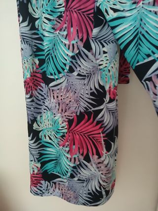 Falda pantalón estampada