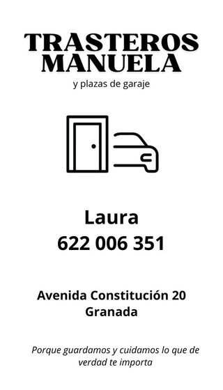 Trasteros y plazas de garaje - Centro