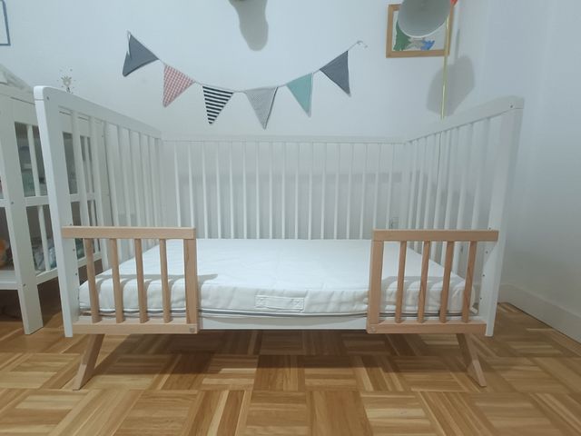 Cuna colecho bebé 3 en 1