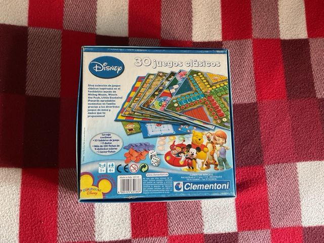 30 Juegos Clásicos Disney Clementoni