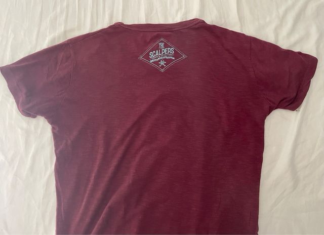 Camiseta Scalpers L - Granate