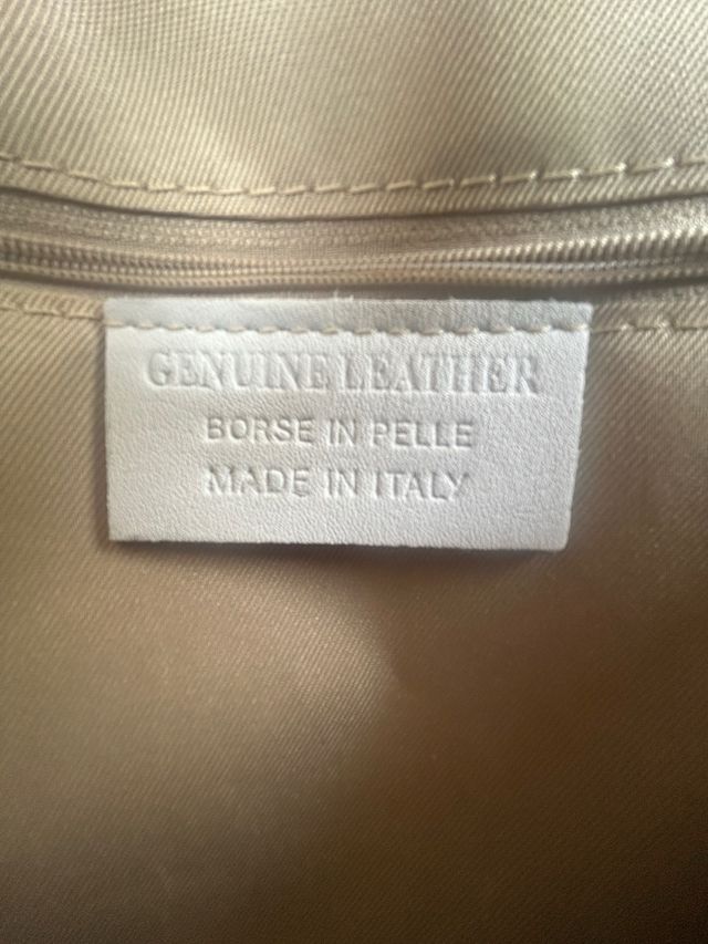 Bolso bandolera plata - Piel