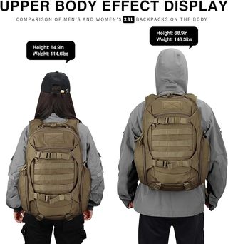 Mochila táctica militar 28L