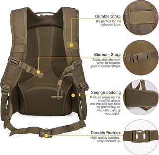 Mochila táctica militar 28L