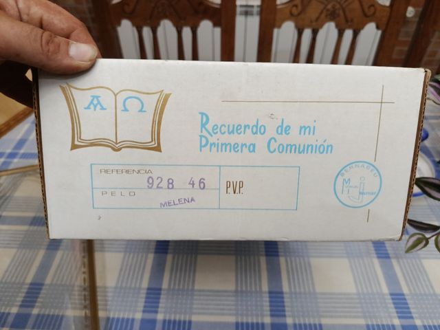 Muñeca Jesmar Primera Comunión