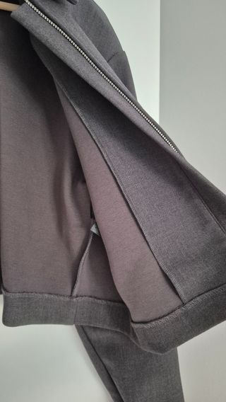 Cazadora Zara gris perla - Talla L